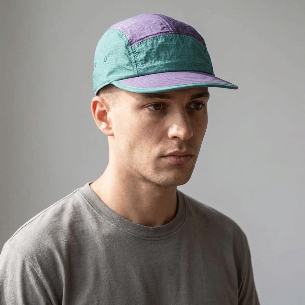 Quick-drying Baseball Cap Flat-brimmed Peaked Cap Simple Hiking Camping Hat  Women