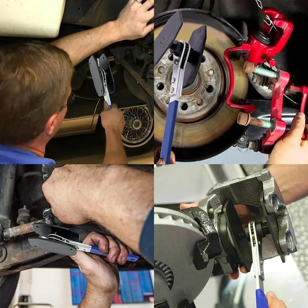 Комплекты для ремонта автомобиля Тормозной храповой механизм Тормозной поршневой суппорт Разжимной инструмент Пресс из нержавеющей стали Двойной четырехсепараторный разделительный диск Инструмент для суппорта