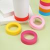 Non-Slip Durable Silicone Cup Sleeve Insulation Cup Mat Water Drink Bottle Pad Water Cup Coasters