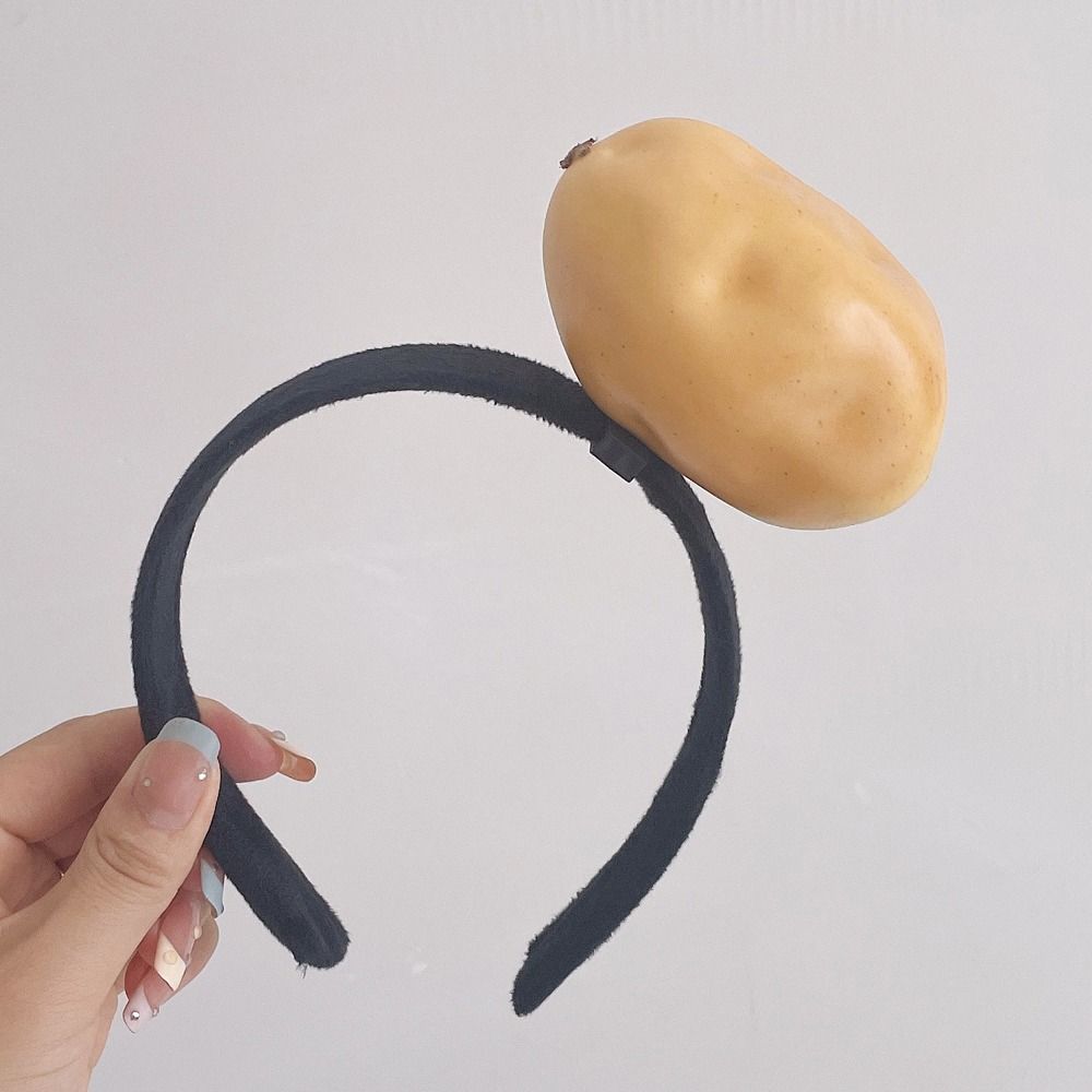 Banana Simulated Food Hair Hoop Tomato Vegetable Hair Bands Funny Fruits Headband Female/Girls
