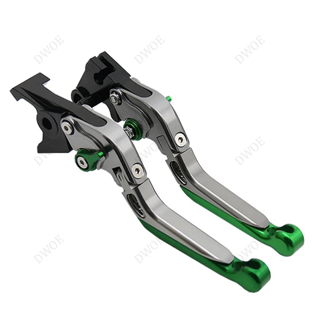 Motorcycle CNC Aluminum Adjustable Folding Brake Clutch Levers Extendable Handlebar Hand Grips for Yamaha FJ1200 XJR1200