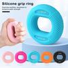 Adjustable Hand Grip Elastic Strong Toughness Compact Size Ergonomic Design Heavy Gripper Fitness Hand Finger Exerciser Ring