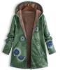 Women's Winter Oversized Fluffy Retro Hooded Coat