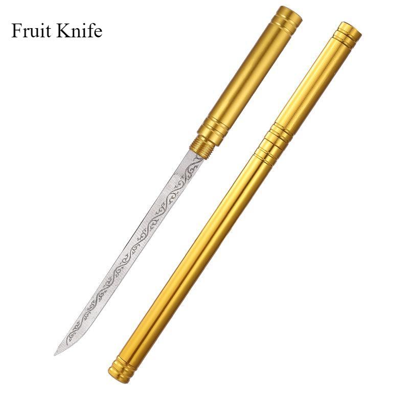 Overlord Stick Mini Stainless Steel Fruit Peeler Household Portable Tea Knife Creative Small Straight Knife