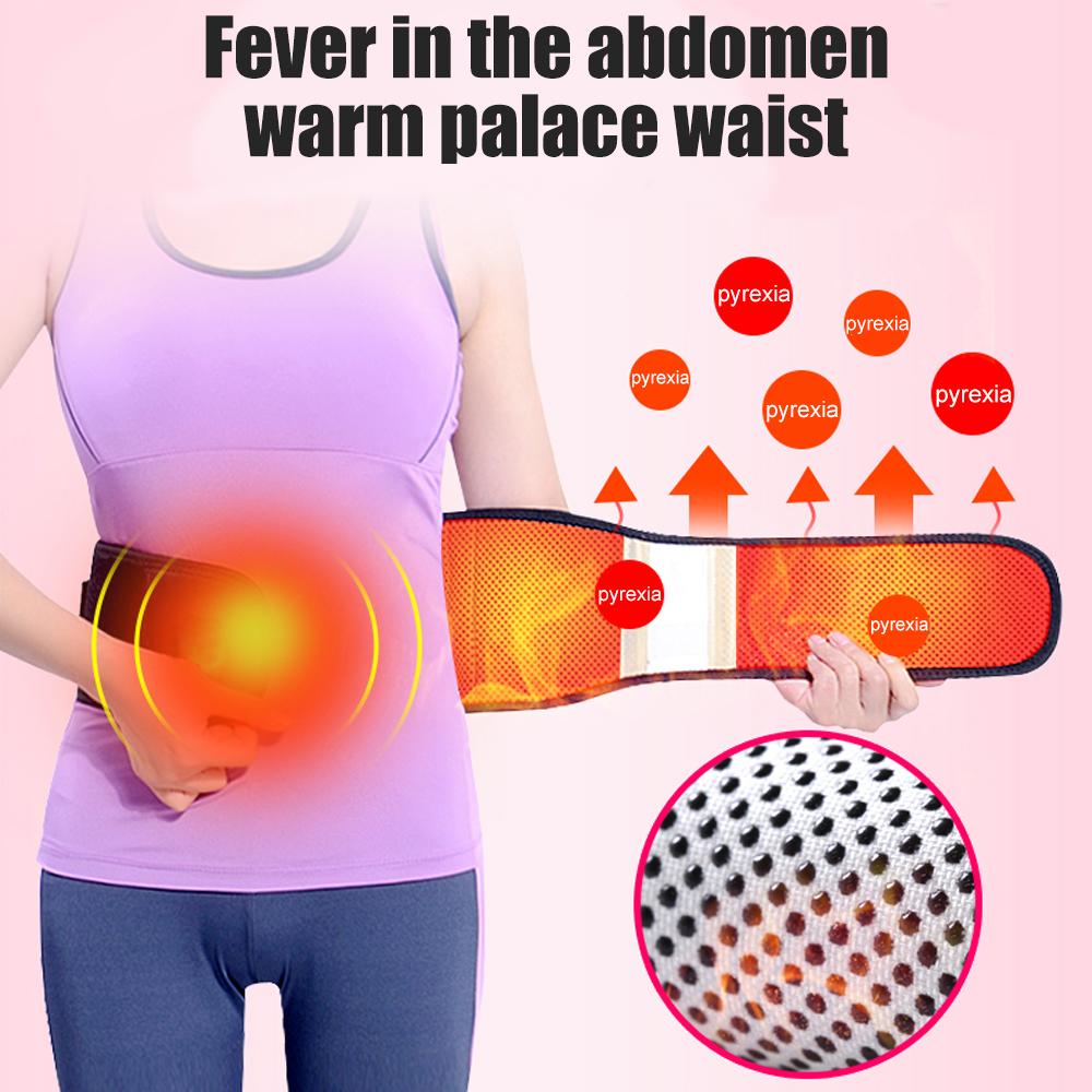 1 шт. Регулируемый согревающий поясничный бандаж с магнитной терапией для облегчения боли – Согревающий пояс для поясницы