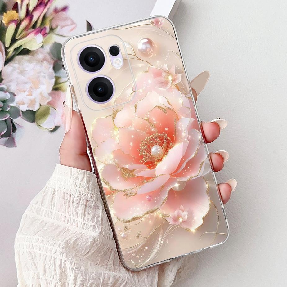Чехол для Oppo Reno 13F 4G Reno13 Pro Новый модный окрашенный чехол Мягкие силиконовые чехлы для телефона Для Oppo Reno 13 Pro Reno13 F 5G Fundas