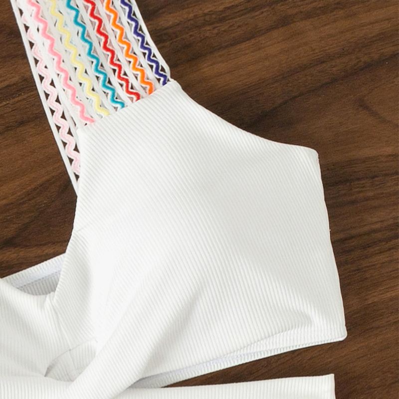 Комплект бикини, женский купальник, женский купальник с купальным костюмом, пляжная одежда, женские летние купальники с высокой талией