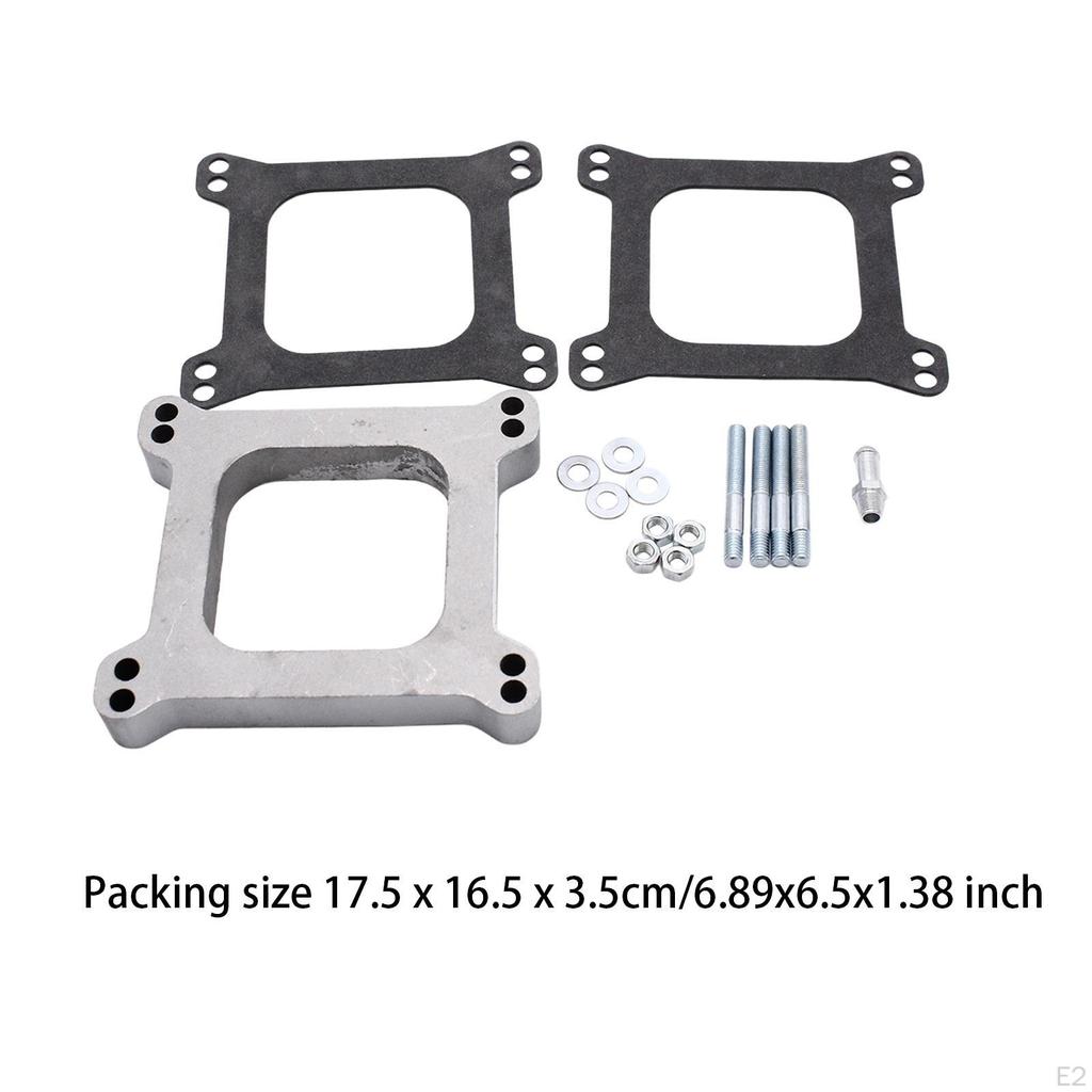 1" алюминиевая проставка карбюратора автомобильные аксессуары квадратное отверстие для Ford