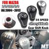 Для Mazda 2/3/323/6/3 BK 2004 2005 2006 2007 2008 2009 2010 2011 2012 Ручка переключения передач Рычаг переключения передач Аксессуары для стайлинга автомобилей