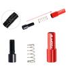 5Pcs Bike Brake Cable Shifter Connector Cable Tip End Crimp, Bike Derailleur Shifter Housing Line Regulator Brake Gear