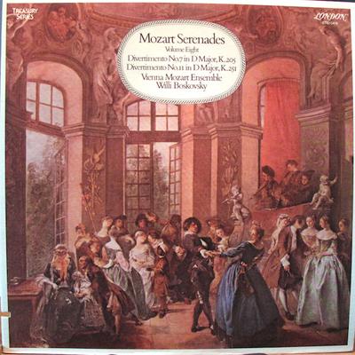 Грампластинка VIENNA MOZART ENSEMBLE WILLI BOSKOV Моцарт Серенады Том 8 STS15416 LONDON 1979 США Классика Б/у