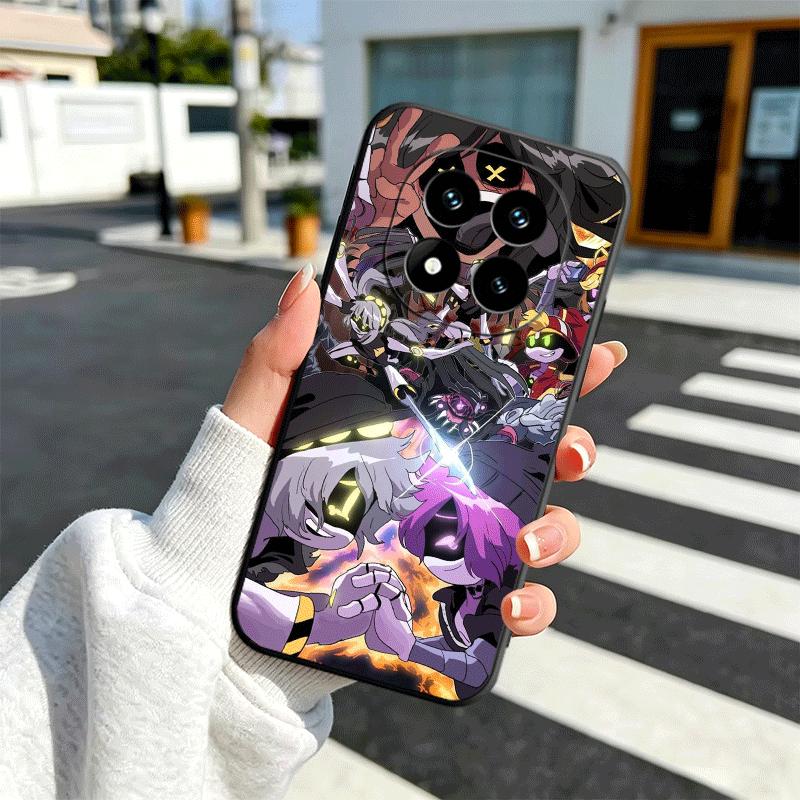 M-Murder D-Drones Game Soft Phone Case for Xiaomi Redmi Note 12 13 14 15 Pro Plus 11 12S 11S 11T 10 4G Black Cover Back Shell