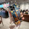 Van Gogh Oil Paintings Phone Case For IPhone 17 Pro Max 15 Pro 16 14 Plus 12 13 Mini 11 Pro Shockproof Electroplated Glass Cover