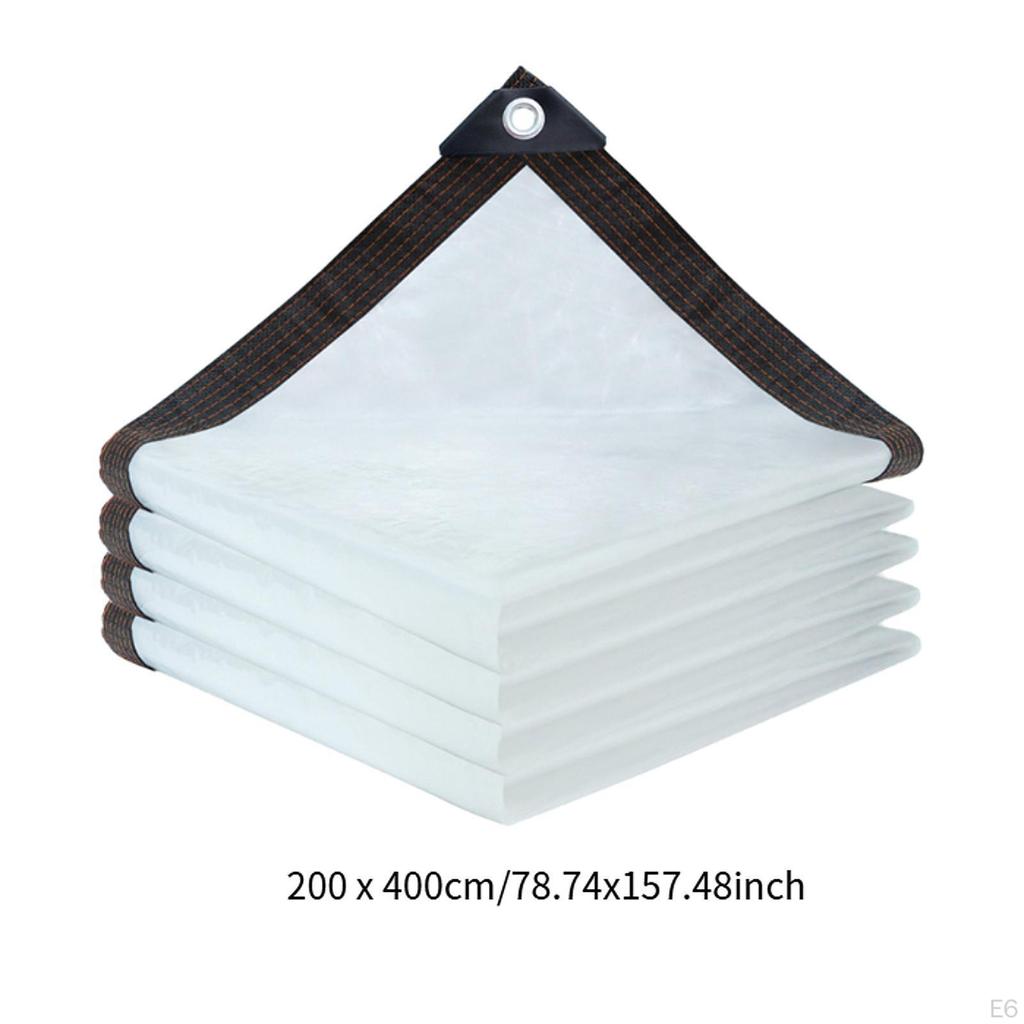 Прозрачный брезент для сада с водонепроницаемыми свойствами