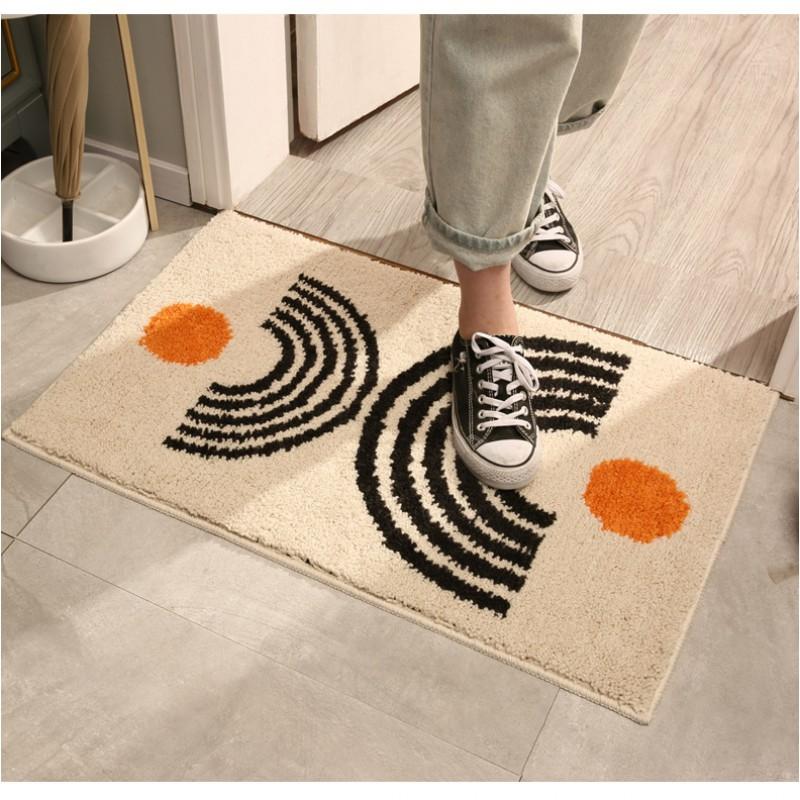 Absorbent Bathroom Mat Non-Slip Floor Rug Shower Toilet Entryway Kitchen Bedroom 40x60 45x70 50x80cm Nordic Style