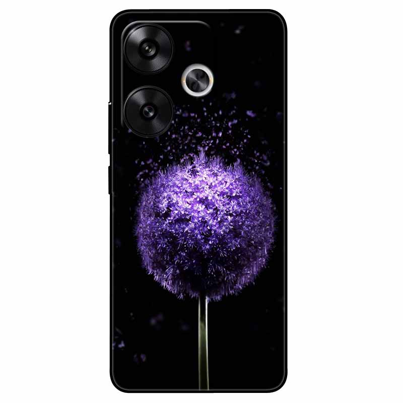 Для Xiaomi Poco F6 6.67" Чехол Силиконовый Цветной Мягкий Черный Чехлы для Телефона Для Xiaomi Poco F6 Pro 5G Чехол Redmi Turbo 3 Чехлы