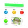 Jeu de Construction de Fort pour Enfants - Kit DIY 87 pièces - Silicone sans BPA - Vert