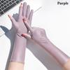 Летние Весенние Тонкие Средней длины Перчатки для Вождения Анти-УФ Солнцезащитные Перчатки Перчатки для Этикета