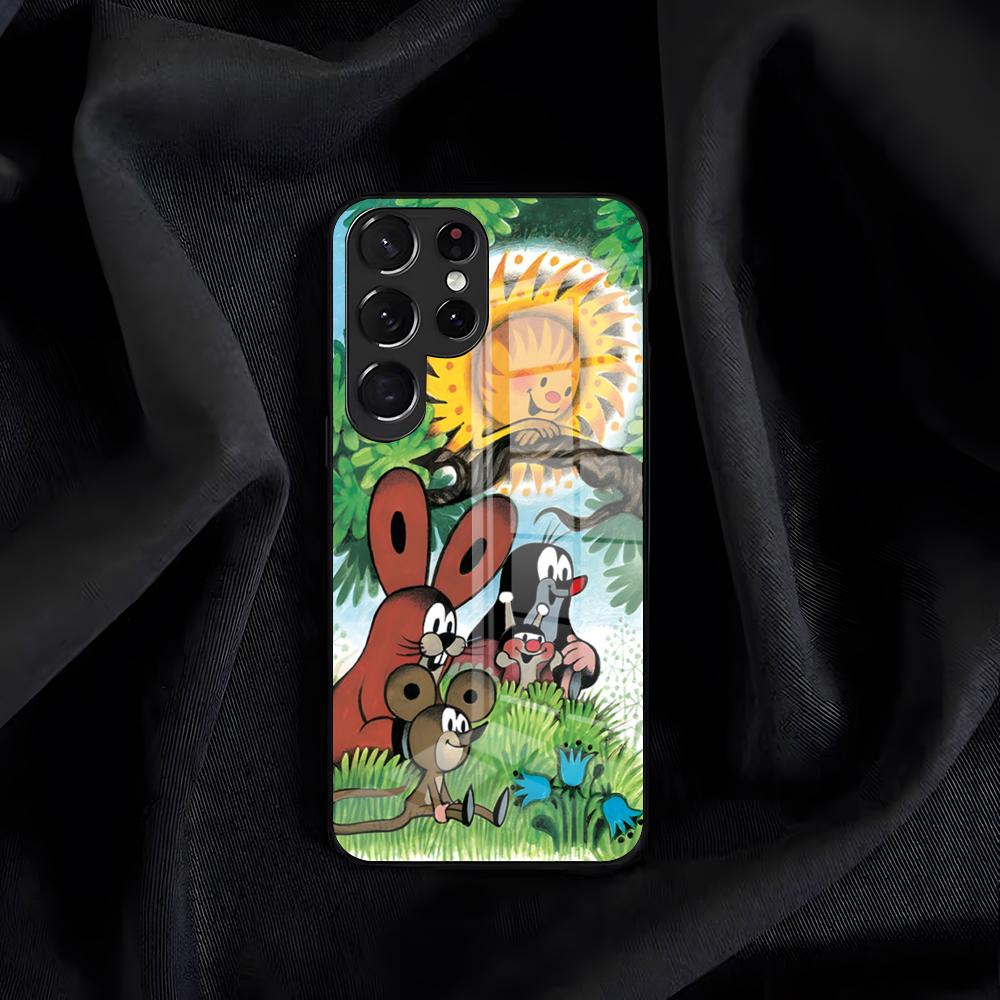 Cute The Little Mole Phone Case For Samsung S26 S25 Edge S24 S23 S22 S21 S20 Ultra Plus FE Glass Cover