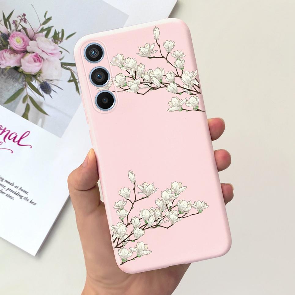 Soft Silicone Cases For Samsung Galaxy A54 5G A53 5G Case Samsung a23 4G 5G A12 A125F Bumper Shell Black Cat Stylish Coques Etui