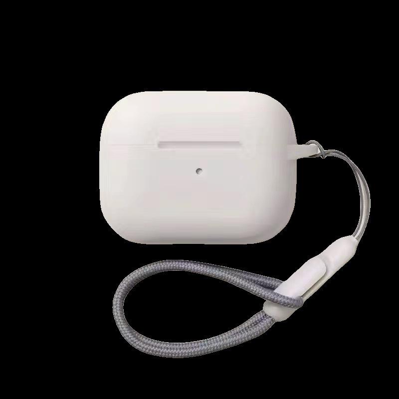 Однотонный серый силиконовый чехол для AirPods Pro 2-го поколения и AirPods 3