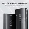 Роскошный зеркальный флип-чехол для iPhone 15 14 13 12 11 Pro Max 7 8 Plus X XS XR противоударный бронированный чехол Carcasa