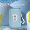 Digital Milk Bottle Insulation Cover 5 Levels Bottle Thermal Heater Baby Bottle Warmer  Newborn