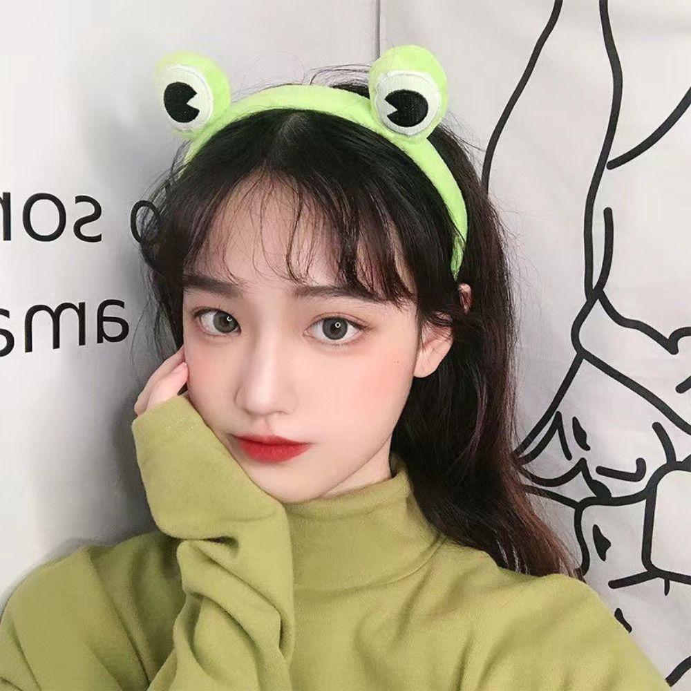 Tortoise Frog Plush Hairband Animal Vegetable Headband Cute Performance