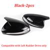 For Mercedes Benz C GLC S E Class W205 X253 W222 W213 W238 Replacement Carbon Black Side Rearview Mirror Cover Caps Shell LHD