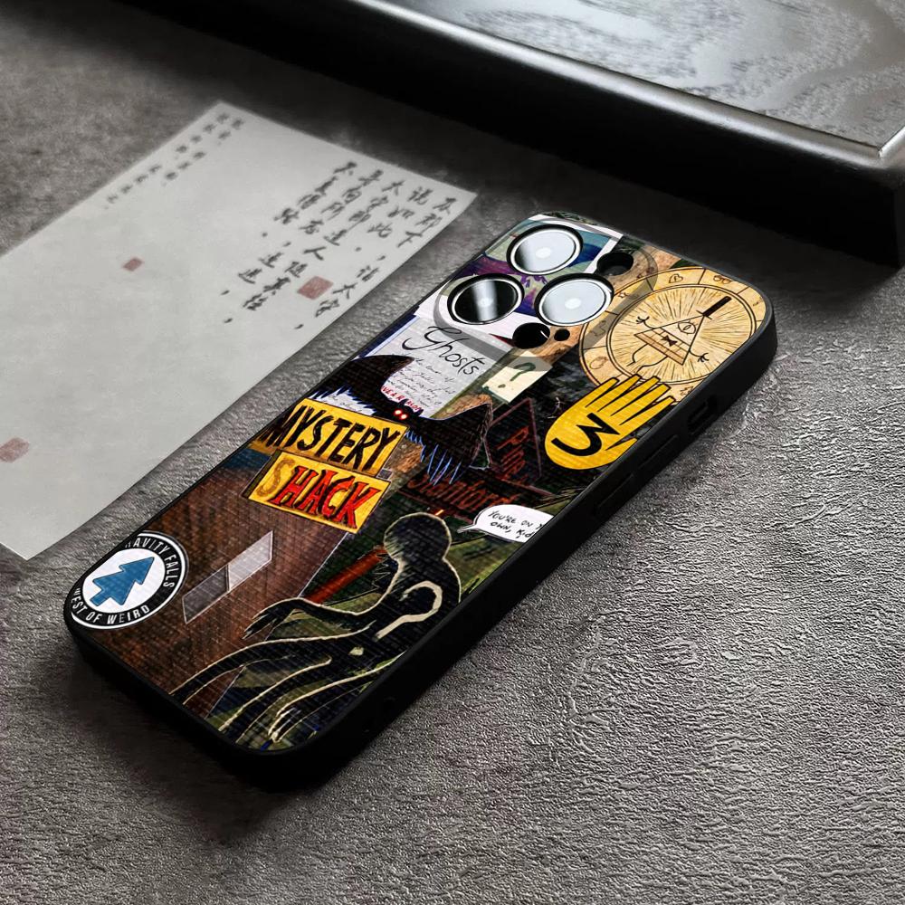 Мультяшный Чехол для Телефона Мэйбл Пайнс из Гравити Фолз Для 17 Pro Max Iphone 16 14 Pro Max 12 15 Plus 13 Pro 11 Xr X Xs 8 Plus Задняя Крышка