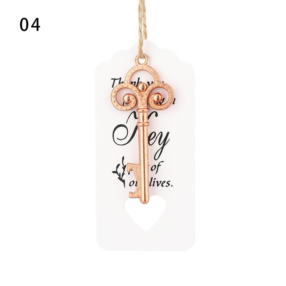 Vintage Party Favor Supplies Beer Opener Wedding Decor Key Bottle Opener Wine Keychain Souvenir