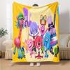 Jelly Jamm Theme Printed Blanket - Perfect for Couch, Bed, Travel & Outdoor Use | Machine Washable, Cozy & Durable.