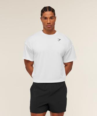 Футболка оверсайз для выступлений белая A6a4w Wb57