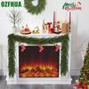 New PE Christmas Wreath Vine Decor: Festive Ornament for Holiday Atmosphere