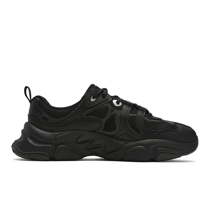 Fila Mars 3 Удобные Амортизирующие Прочные Низкие Кроссовки для Бега Женские кроссовки Черные F12W442119FBK