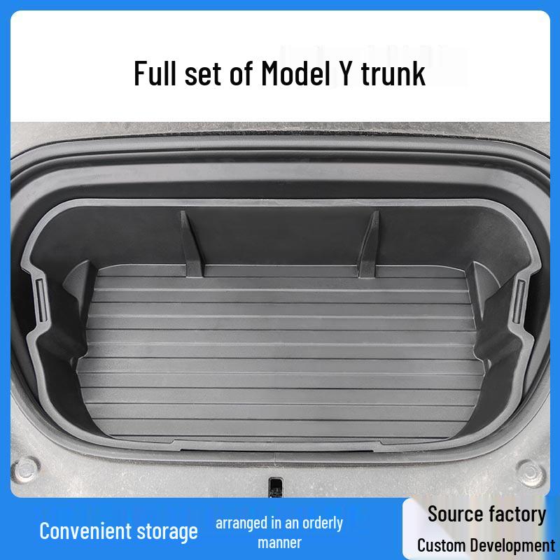 Двухъярусный ящик для хранения в переднем и заднем багажнике Tesla Model Y