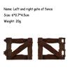 Decoration Simulation Ranch Fence Fence Accessories Ranch Fence Model  Play House