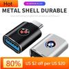 QMBR7 2025 Hots E60 2025 Hots USB 3.0 Type-C Car Data Adapter Type C 10A OTG USB C Male To USB For BMW E46 E39 E90 E36 F30 F10 E34 E30