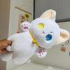 25 см Черно-белый кот Плюшевая игрушка Хваталка Набитое животное Куклы Патунг Детские игрушки Подарки Хэллоуин Подарки Игрушки Для детей Девочка
