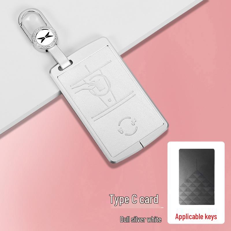 Compatible with XPeng P7i, G6, G9, P5, G3i key case - Premium Protective Shell with Buckle.