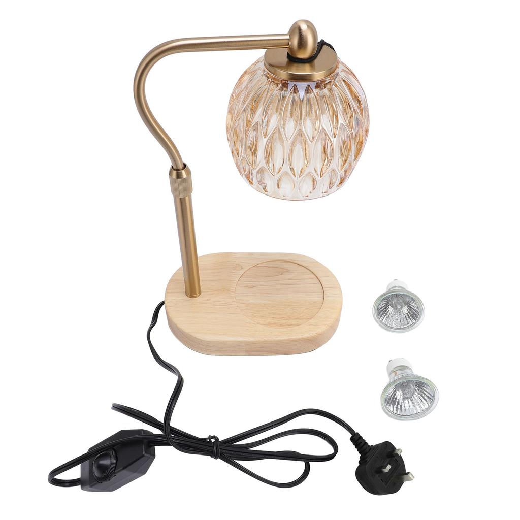 Лампа для подогрева свечей с регулируемой яркостью, домашний декор, бездымный подогревающий свет, электрические свечи, подогреватель воска