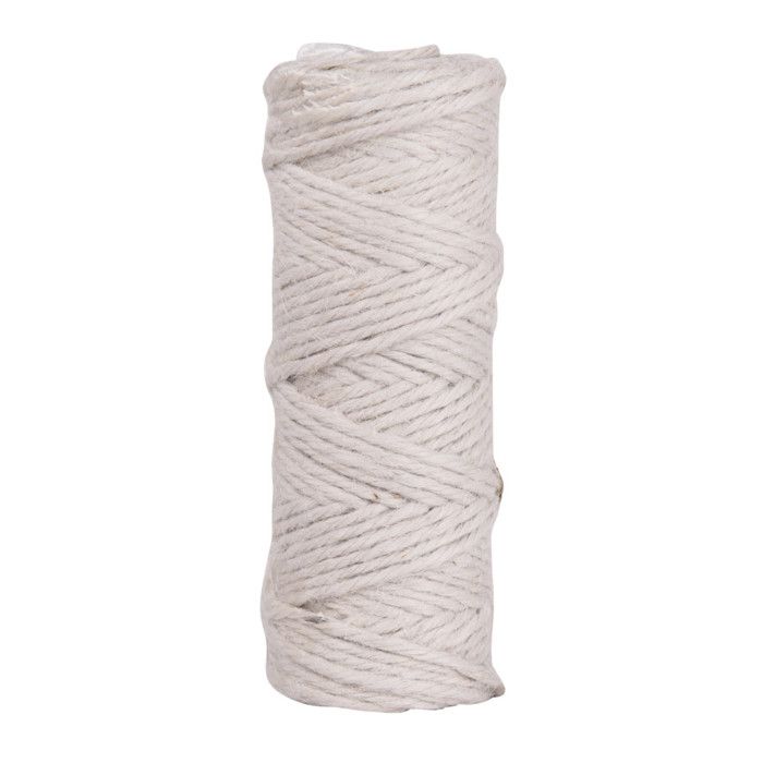 Fil de jute, 3, 3,5mm bobine 50m,