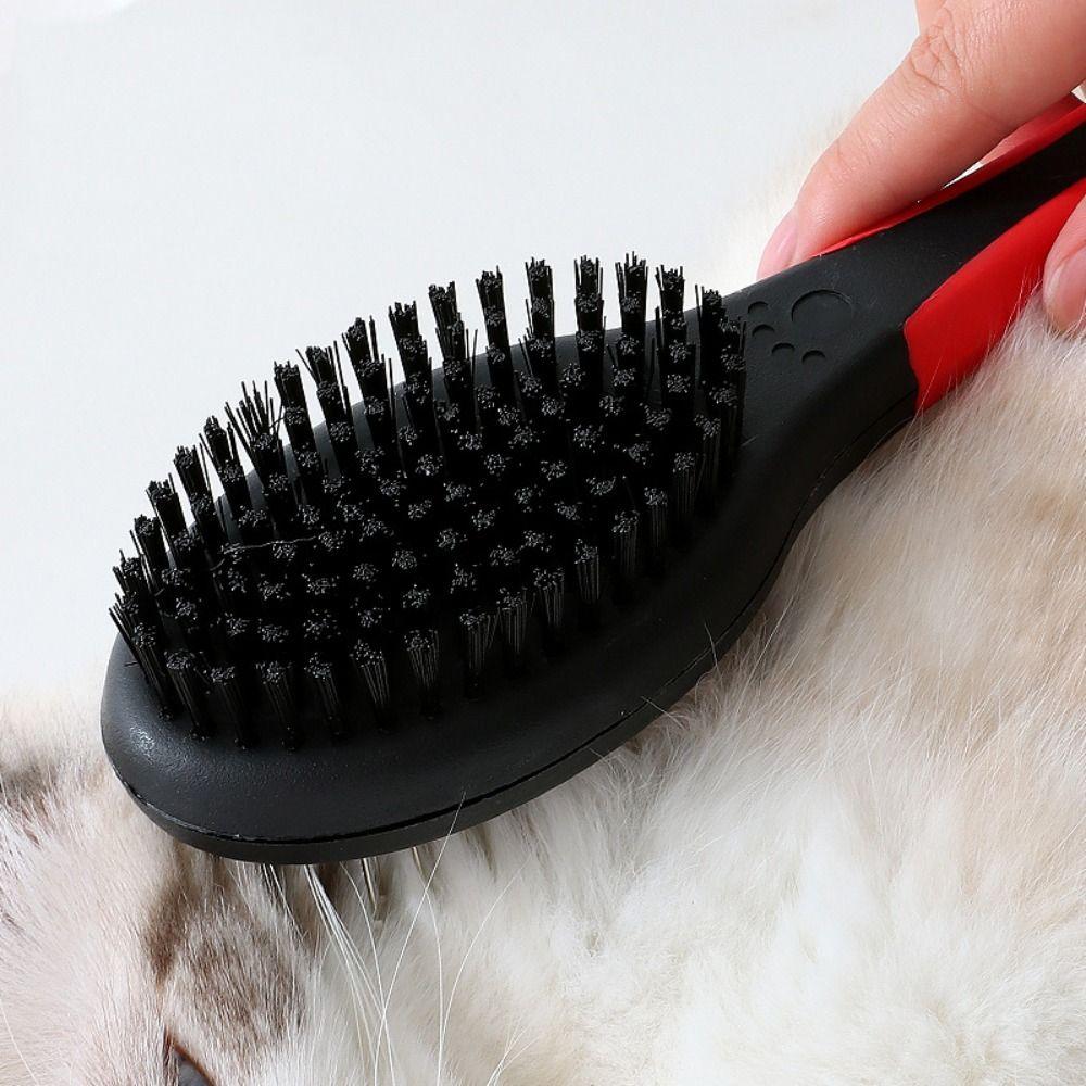 Beauty Bristle Pet Fur Clean Fur Removal Comb Pet Grooming Comb Dematting Comb Bathing Clean Brush