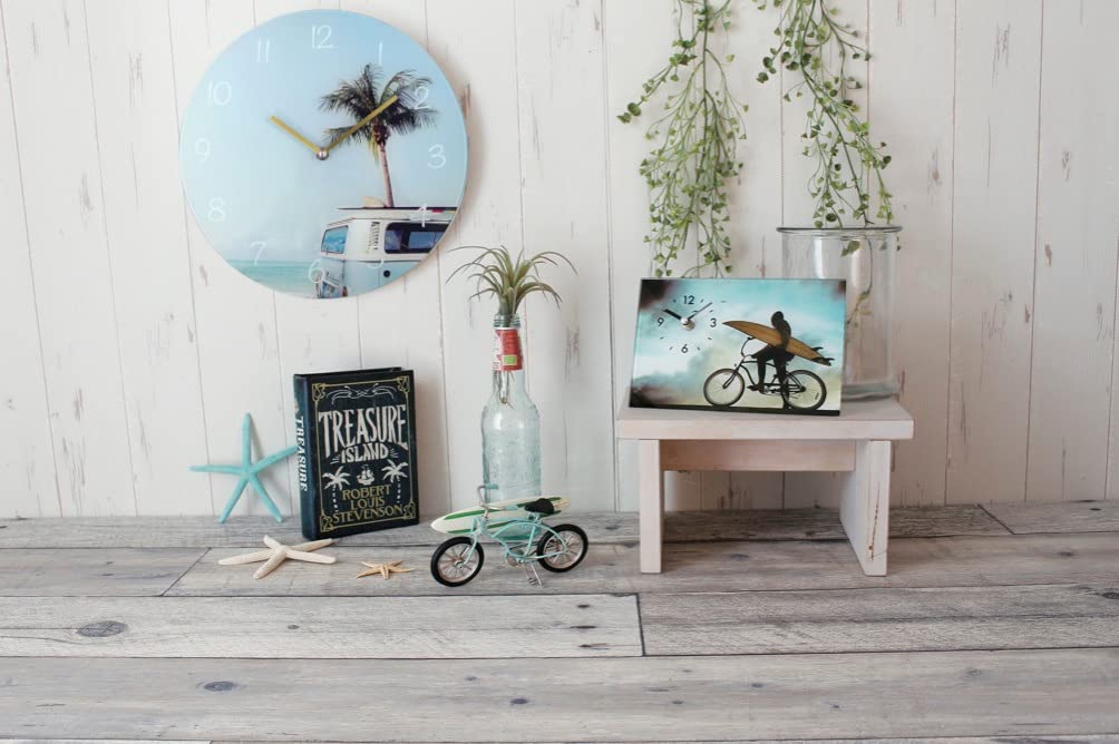 Настенные часы Keystone Glass Beach B Приблизительно CL056234 Размер 30 D3.5