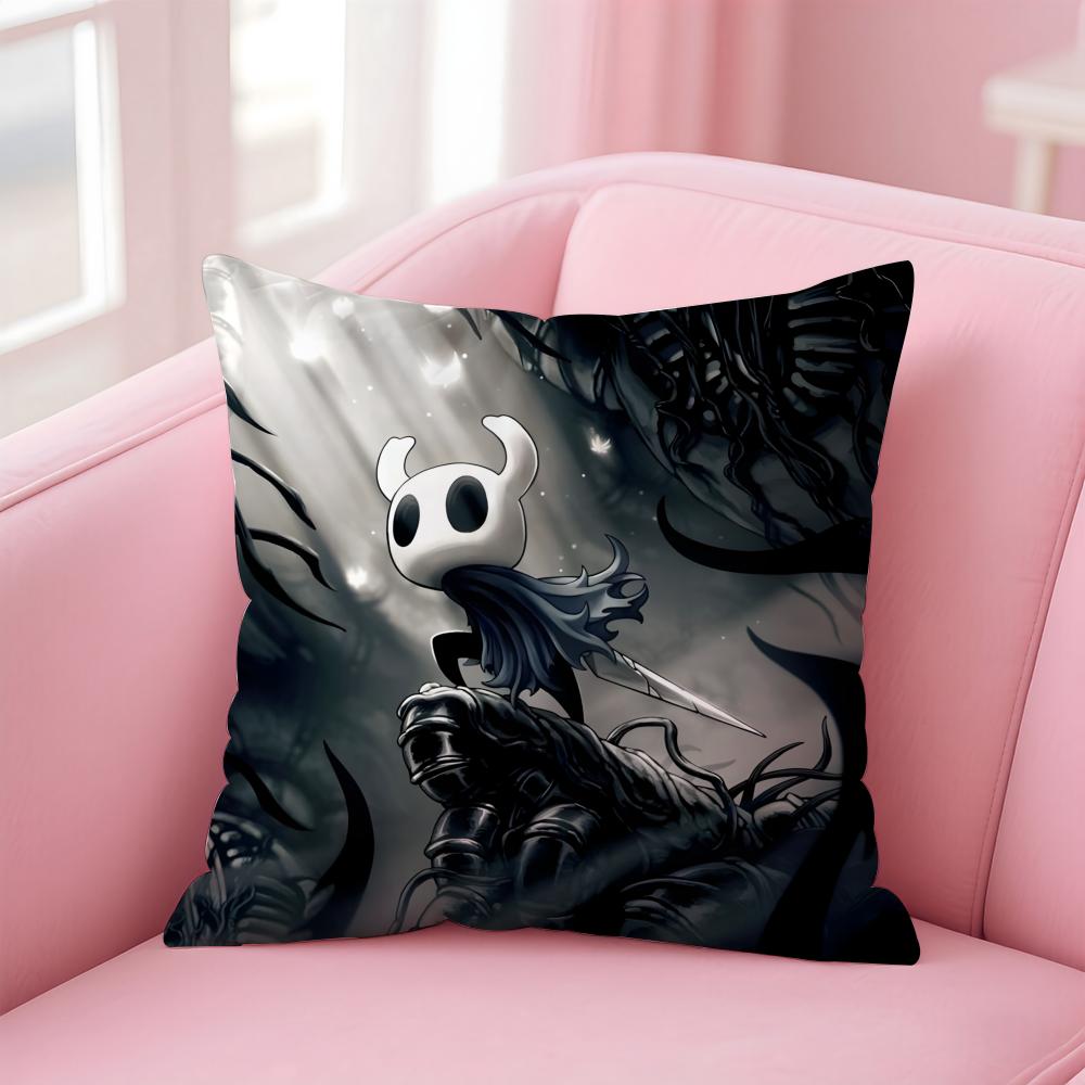 H-Hollow KnightS Наволочка для подушки Домашняя и автомобильная Многоцелевая наволочка - Двусторонняя, Мягкая и прочная для повседневного использования