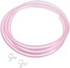 Kijima 105-0831 Motorcycle Parts -resistant Hose, Pink, Inner Diameter 0.1 inch (3 mm), Total Length 3.3 ft (1 m)