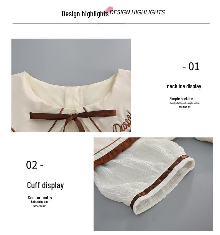 Summer 2025 Girls' Breathable Princess Dress - Trendy and Fashionable Children's Skirt