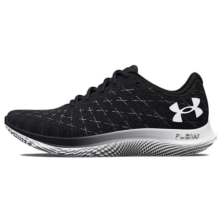 Under Armour Flow Velociti Wind 2 Black White Men Sneakers 3025652-001