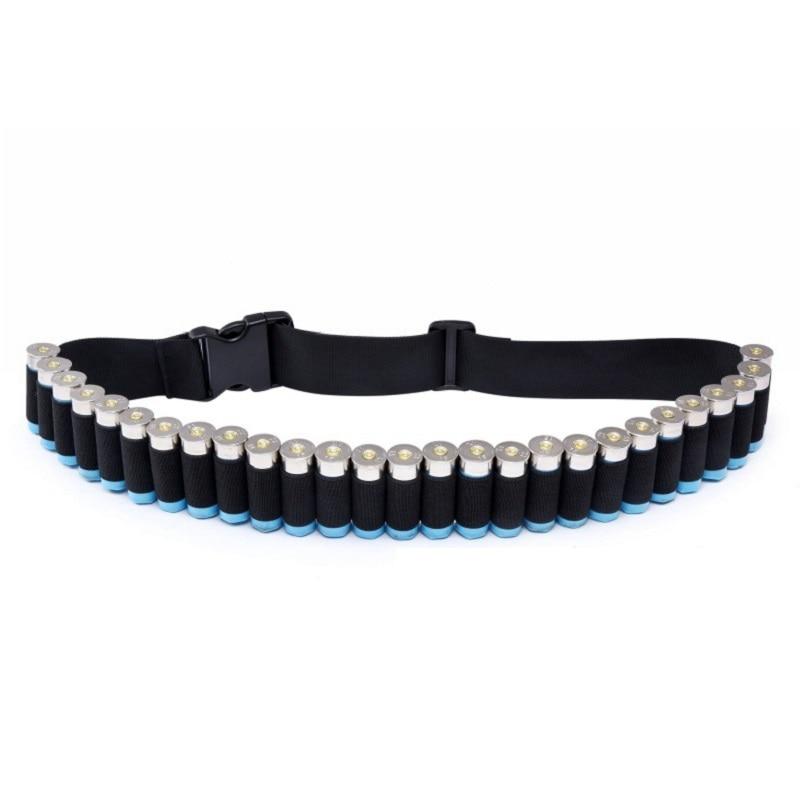 Hunting 26 Rounds Bandolier Belt 12 Gauge Cartridge Bullet Pouch Belt Airsoft Gun Ammo Holder Shell Belt Hunting Accessories
