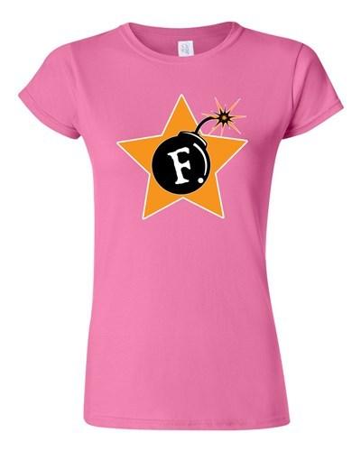 Junior F Bomb Word Funny Humor Novelty DT T-Shirt Tee Unisex T-Shirt